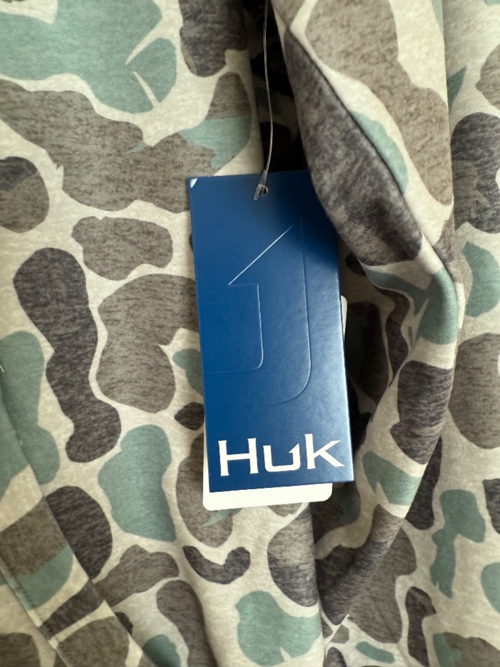 Huk Leeward Lightweight Fleece Hoodie NWT - Picture 2 of 7